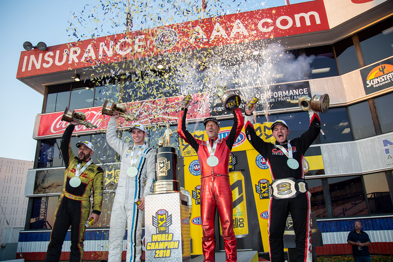 Illustration for article titled Peek Into the Nonstop Action of the NHRA Finals